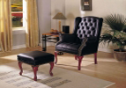 Leather Wing Chair
